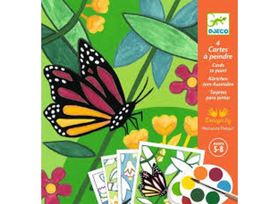 Cards to paint - Indonesia