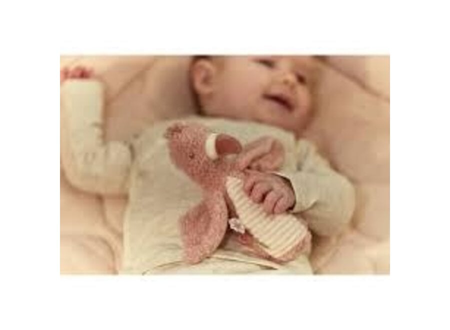 Knijpspeeltje met rammel Flamingo ­ Safari Friends G