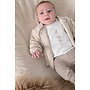 Omkeerbaar jasje velours rib - The Cuddle Company Taupe melange