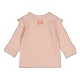 Longsleeve rib - Fall in Love Roze melange