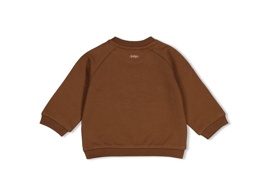 Sweater relaxed fit - Tiny Timber Tales Bruin