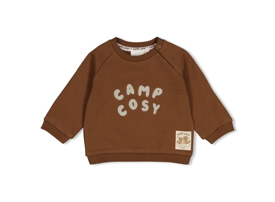 Sweater relaxed fit - Tiny Timber Tales Bruin
