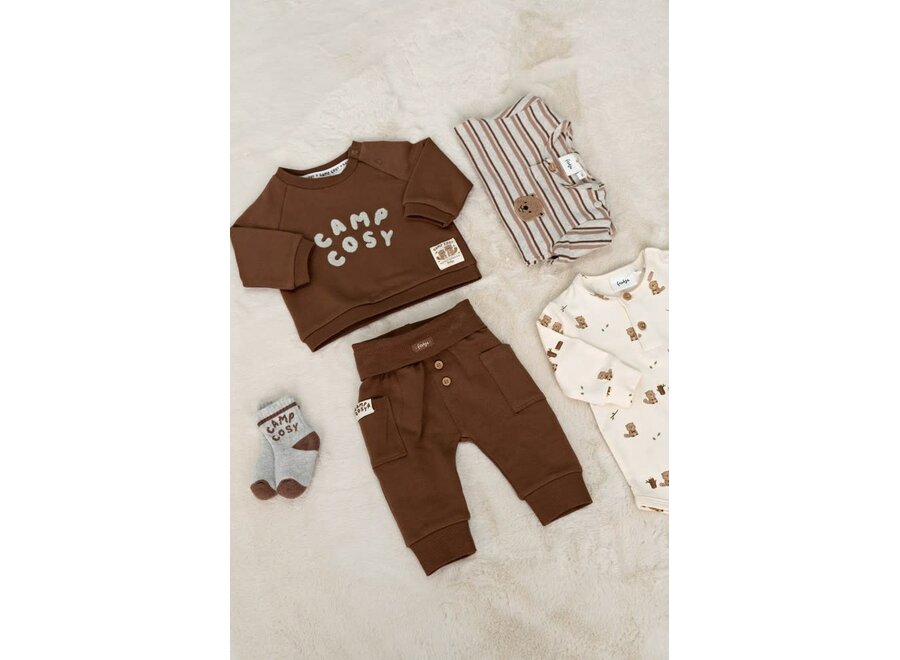 Sweater relaxed fit - Tiny Timber Tales Bruin
