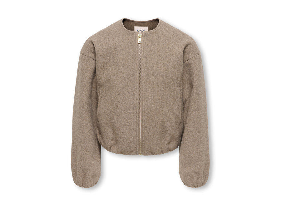 ADINA LIFE SHORT BOMBER taupe
