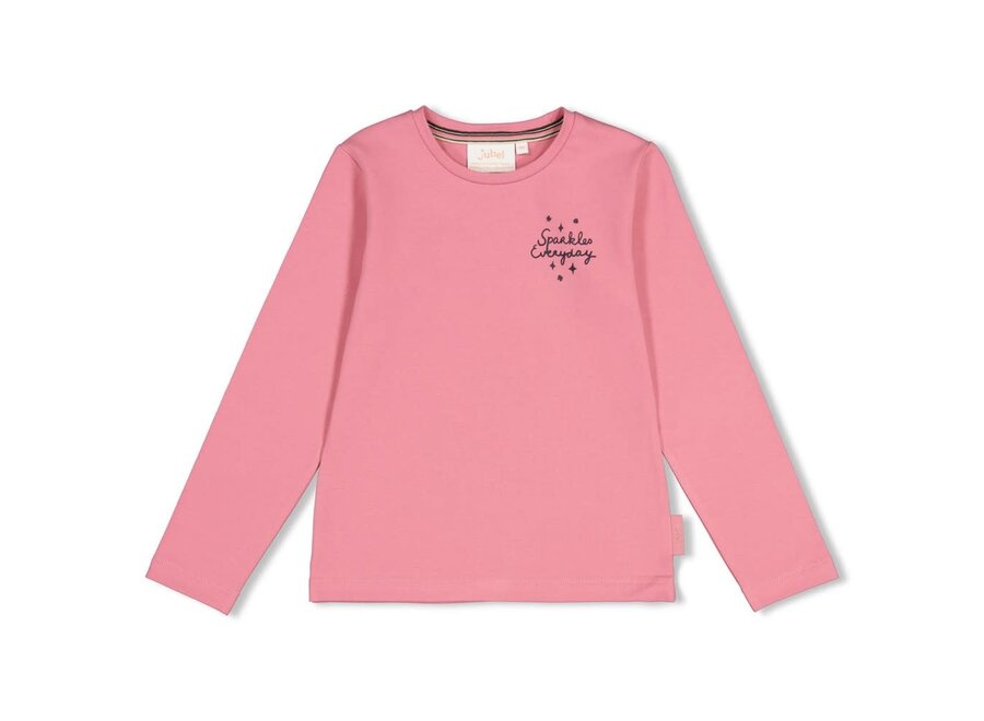 Longsleeve met backprint - City Chic - Roze