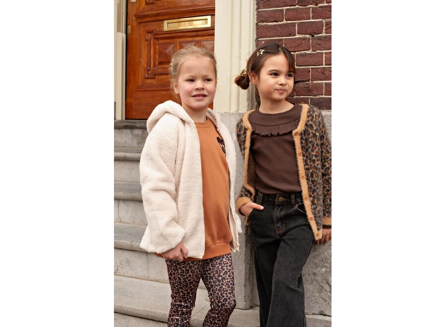 Longsleeve rib - City Chic - Bruin