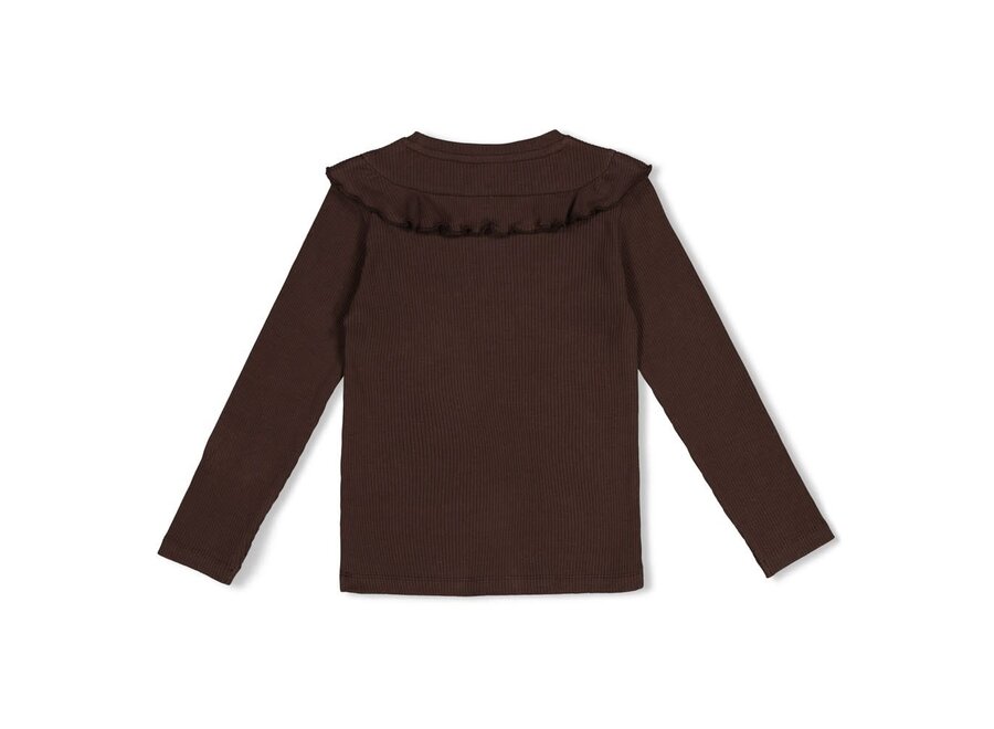 Longsleeve rib - City Chic - Bruin