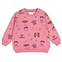 Sweater AOP relaxed fit - City Chic - Roze
