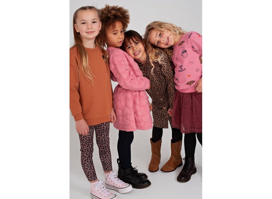 Sweater AOP relaxed fit - City Chic - Roze