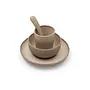 Kinderserviesset Siliconen Natural Shades