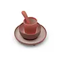 Kinderserviesset Siliconen Blush Shades