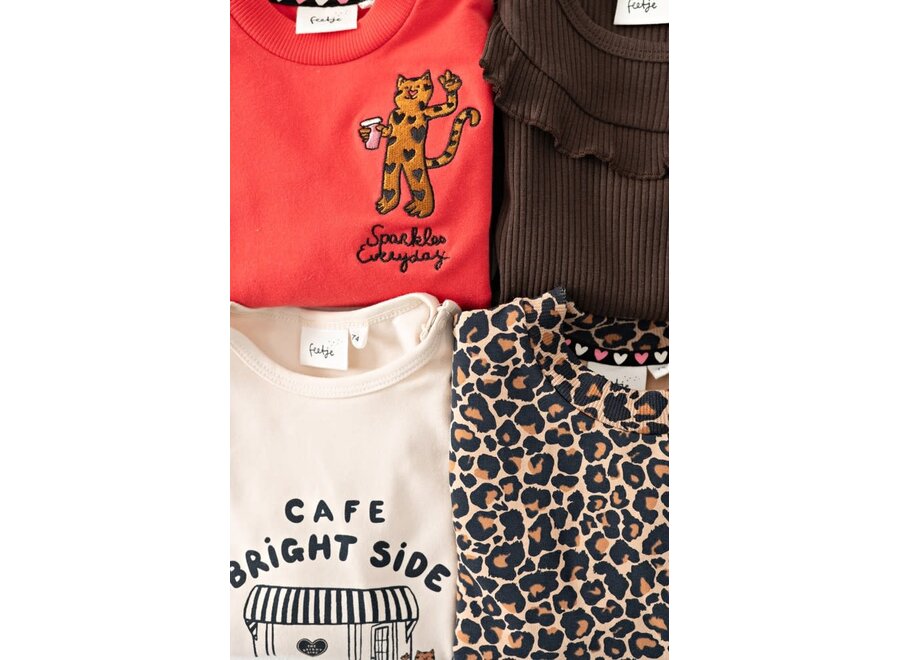 Longsleeve rib - City Chic - Bruin