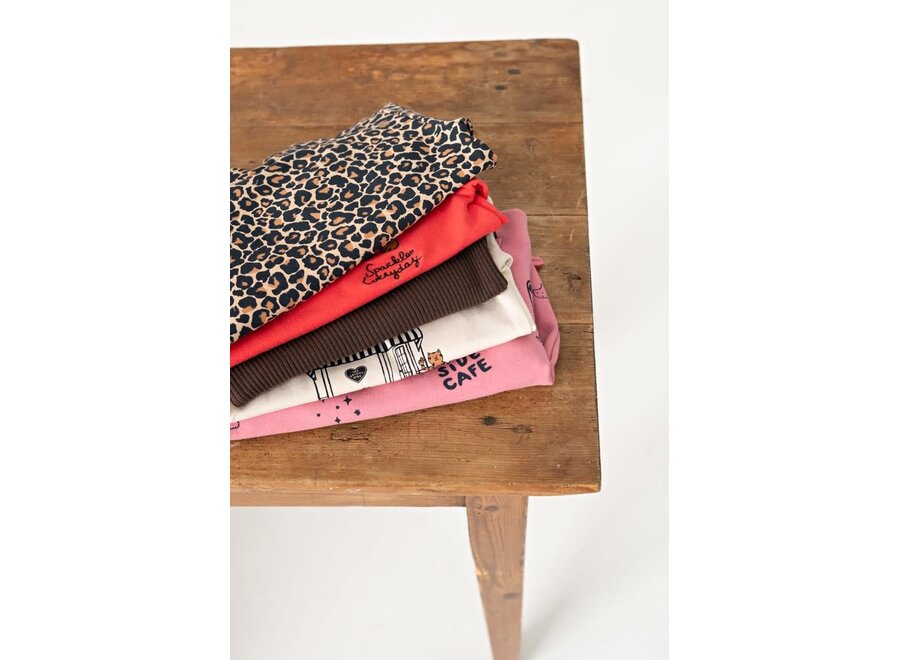 Sweater AOP oversized - City Chic - Roze