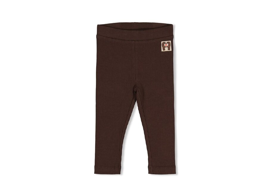 Legging rib - City Chic - Bruin