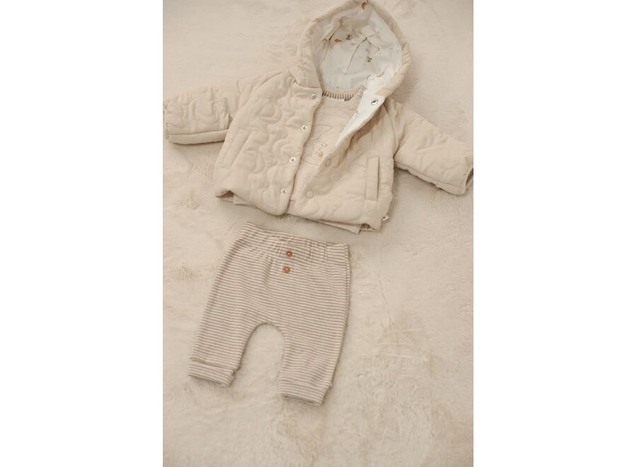 Sweater - Over the Moon for You - Offwhite melange
