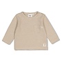 Longsleeve rib met streep - Over the Moon for You - Taupe