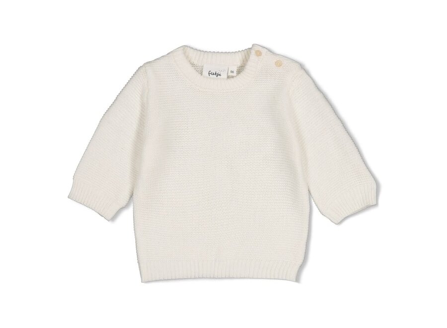 Sweater gebreid - Over the Moon for You - Offwhite