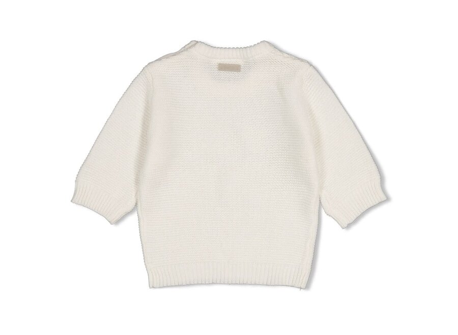 Sweater gebreid - Over the Moon for You - Offwhite