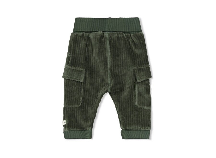 Broek velours rib - Wiggle and Waddle - Groen