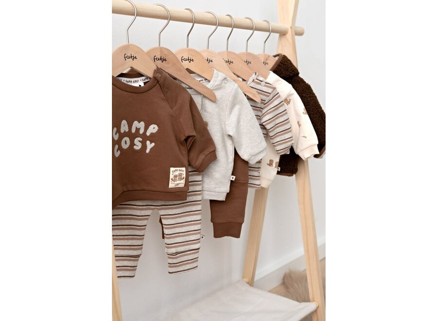 Sweater - Tiny Timber Tales - Grijs Melange