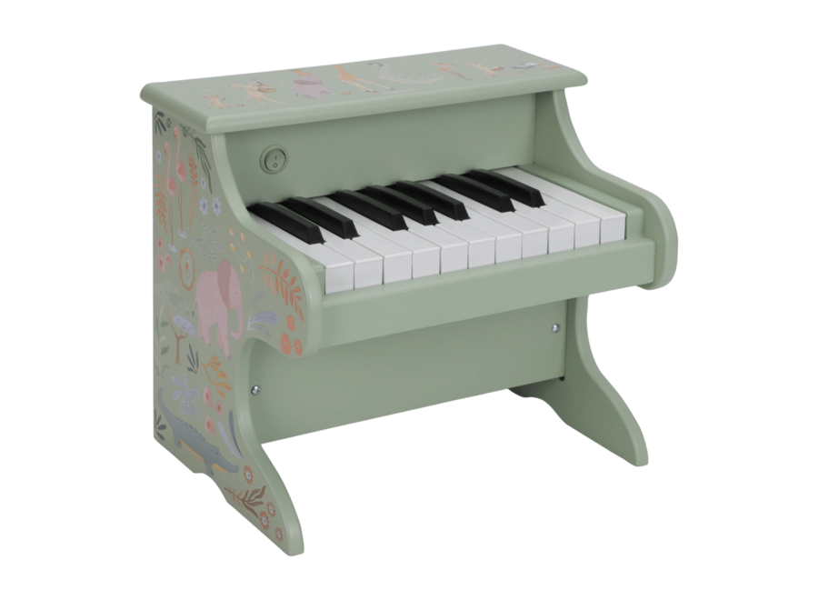 Houten Piano Groen ­ Safari Friends FSC