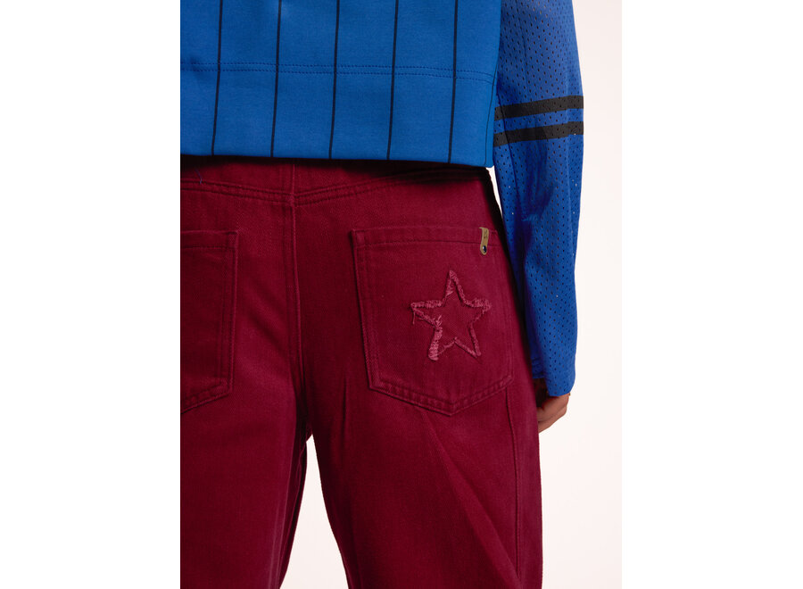 10sixteen colour jeans - Ruby Red
