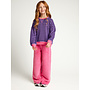 Little y/d stripe sweater - Purple stripe