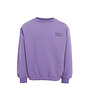 Little scuba Sweater - Verbena purple
