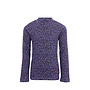 Little crinkle leopard Tee - Purple Leopard