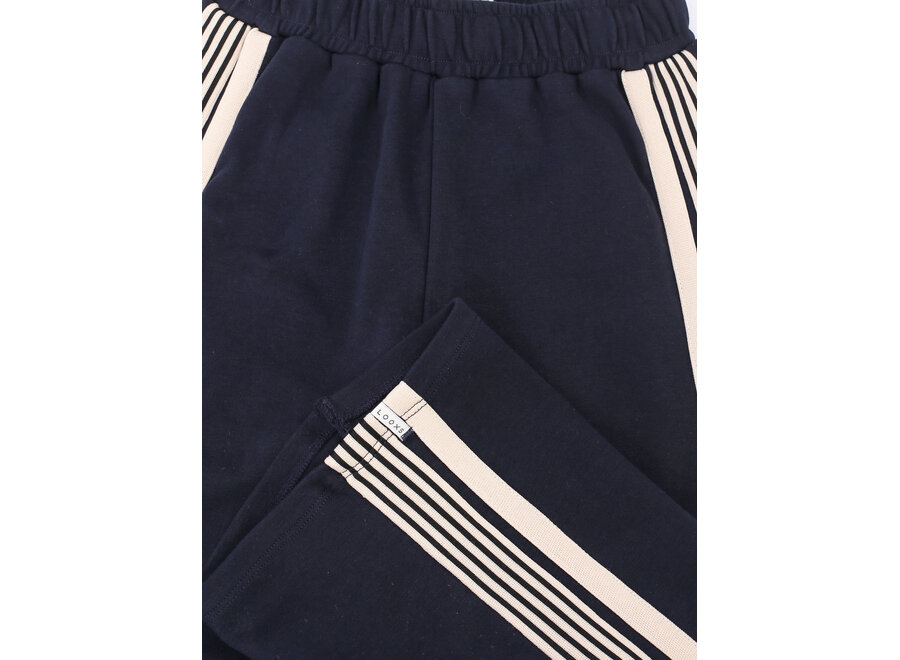 Little interlock pants - night blue