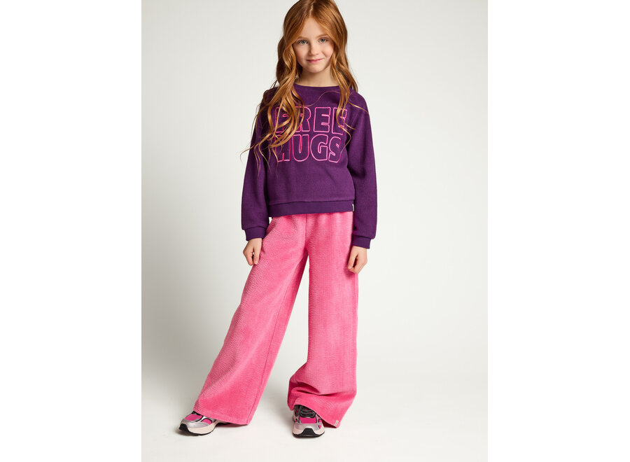 Little corduroy pants - Candy pink