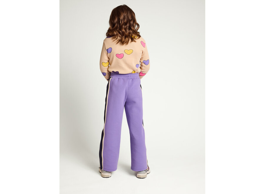 Little scuba wideleg - Verbena purple