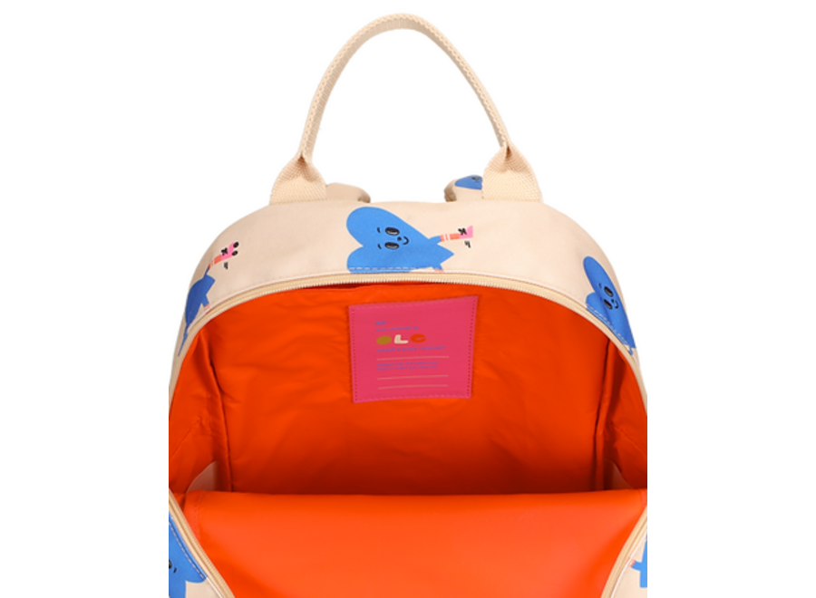 Ole backpack medium | Roller heart