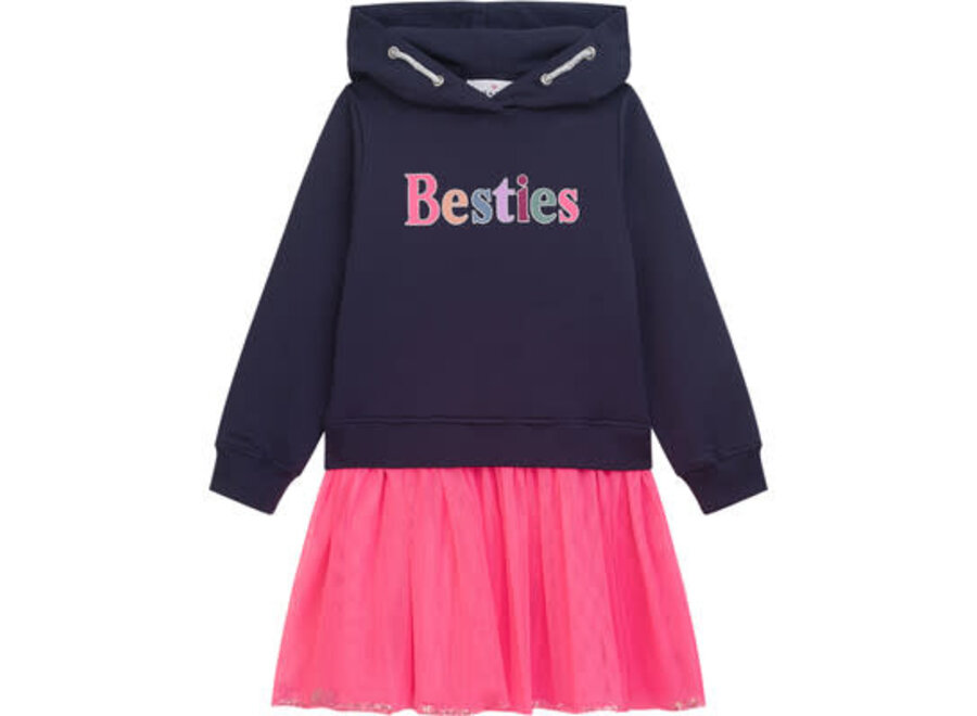 Jurk tule DEBBA - Neon pink