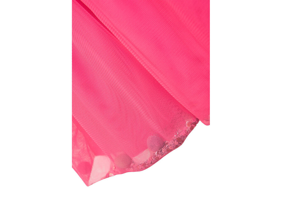Jurk tule DEBBA - Neon pink