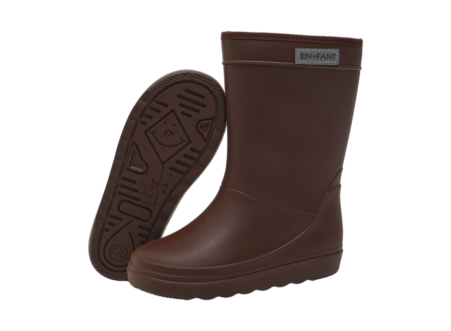 Thermo Boots Solid - Coffee Bean
