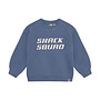 Oversized Sweater Artwork - Ash blue