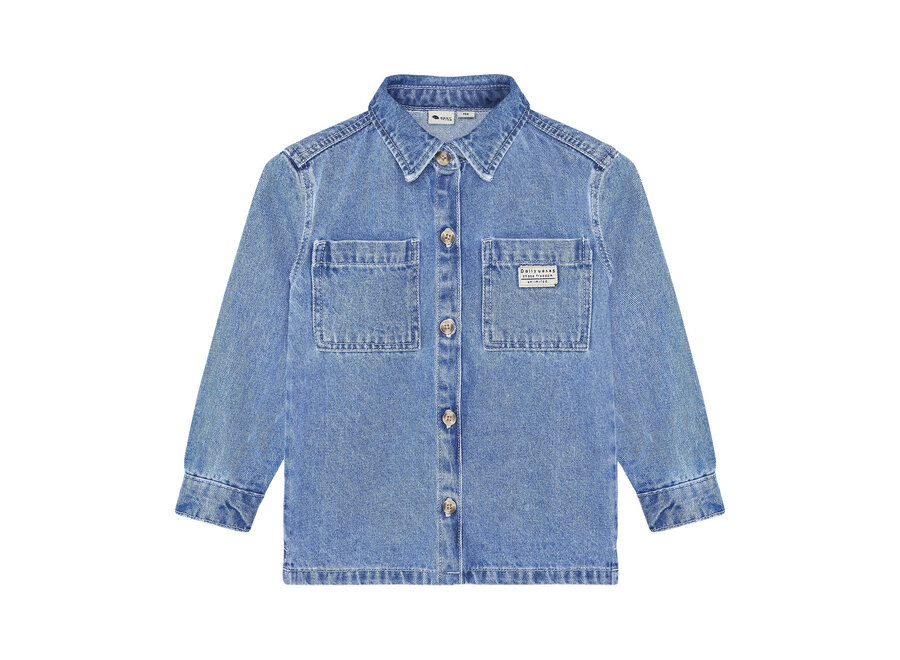Shirt Longsleeve Denim - Medium denim