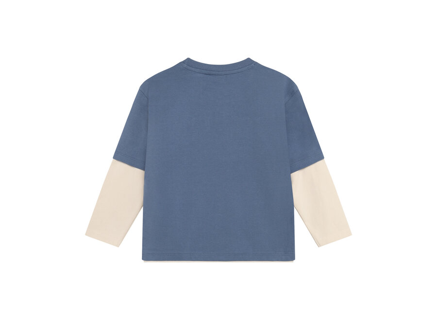 T-shirt Longsleeve Over Sleeve - Ash Blue
