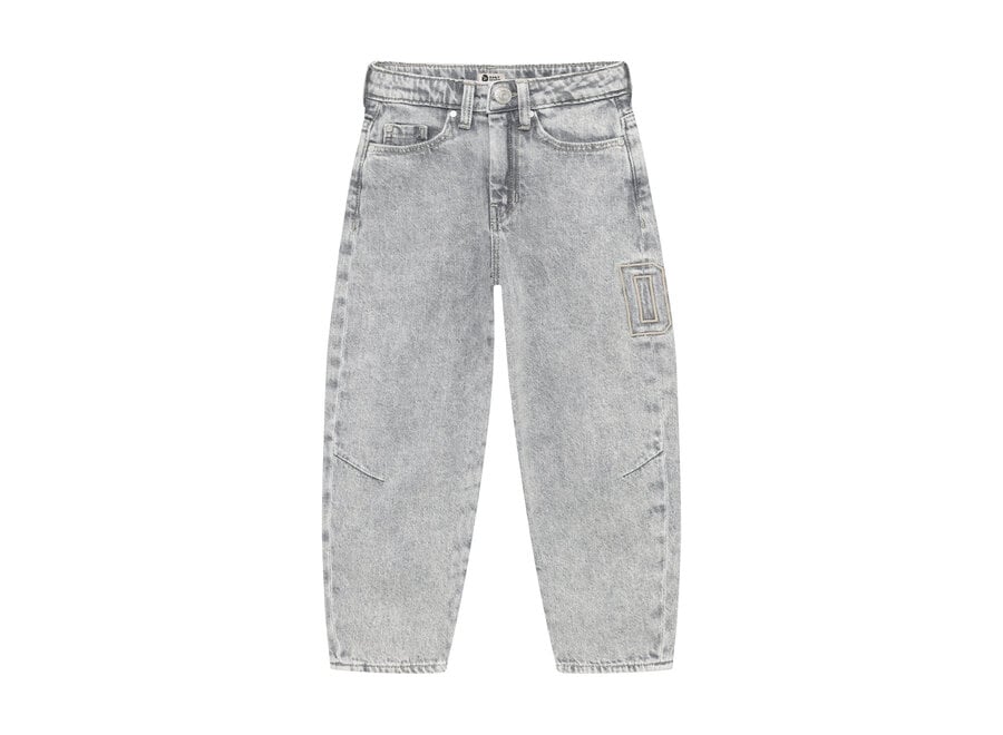 Denim Barrel Fit - Light Grey Denim