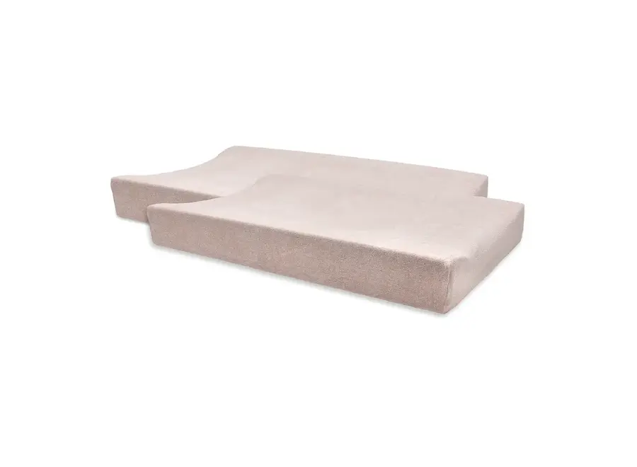 Aankleedkussenhoes Badstof 50x70cm Silk Rose (2pack)