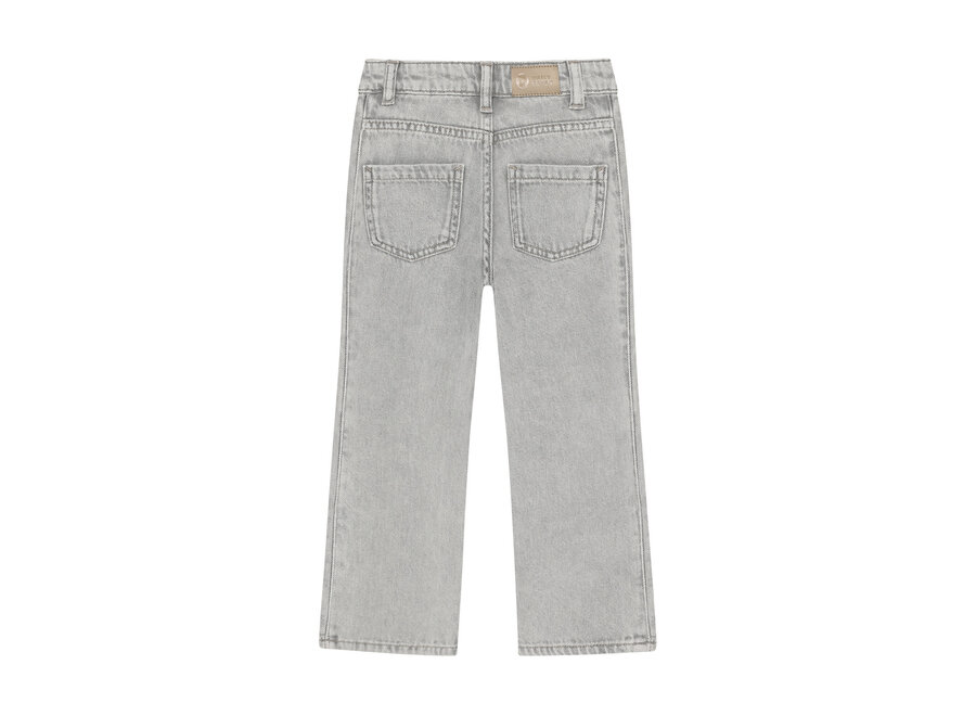 Denim Wide Fit Embossing - Light Grey Denim