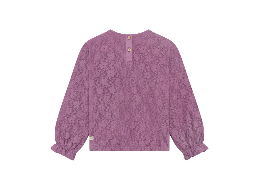 T-shirt Longsleeve Lace - Valerian