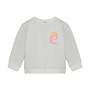 Sweater Backprint - Light Grey Melange