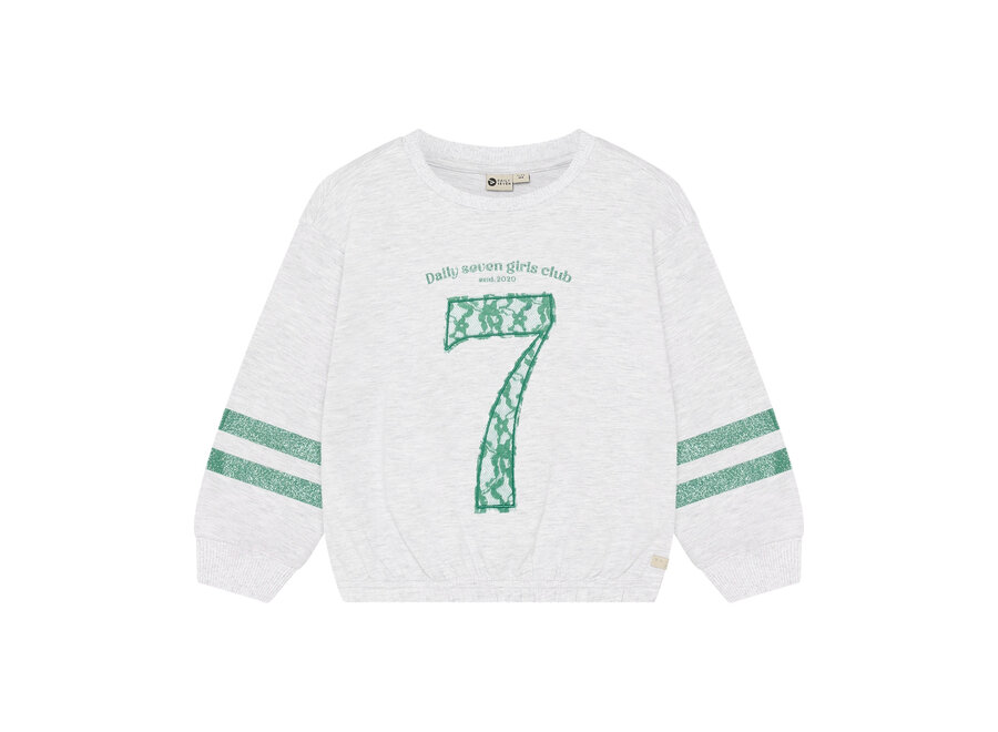 T-shirt Longsleeve Seven - Light Grey Melange