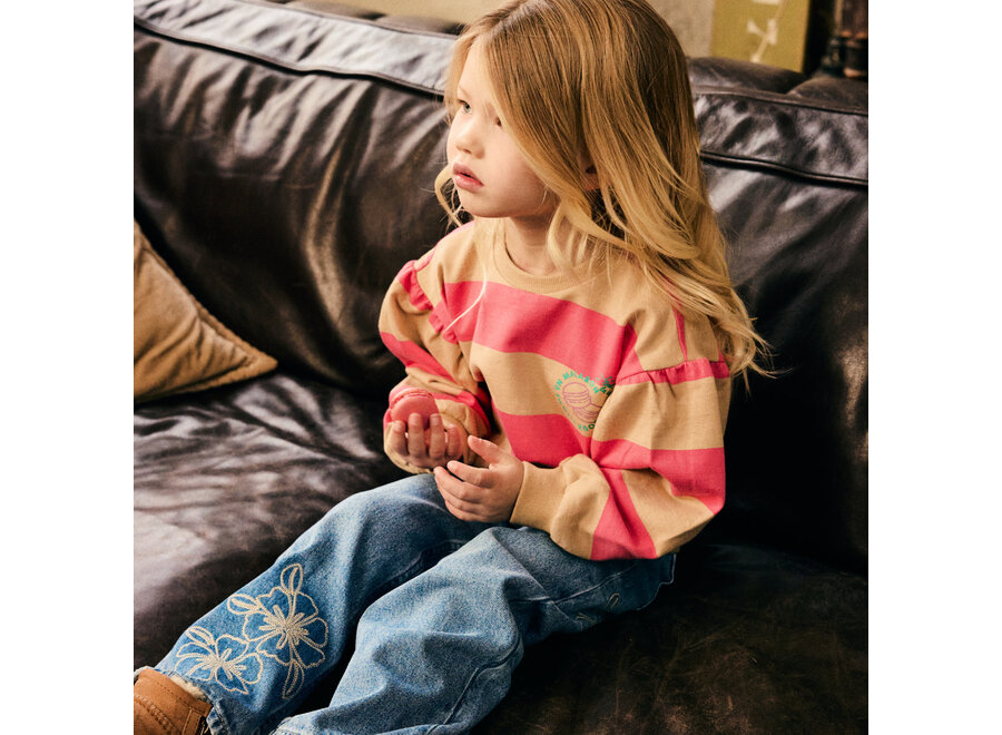 Sweater Big Stripe - Ginger Root