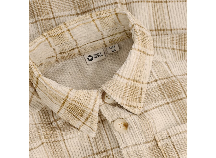 Fancy Check Shirt - Ginger Root