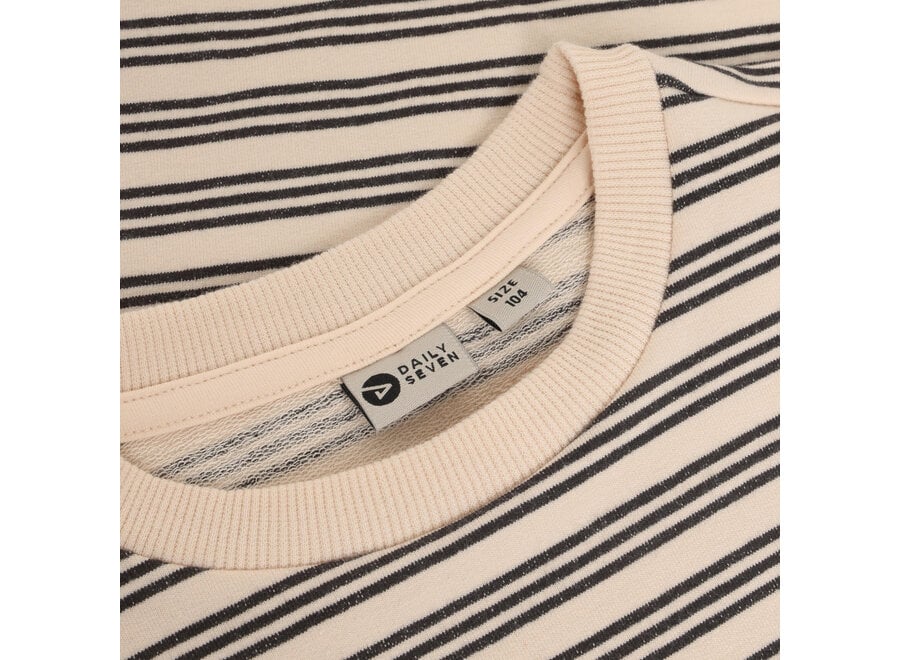 T-shirt Longsleeve Striped - Sandshell