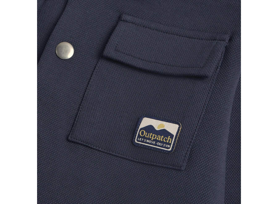 Shirt Jacket Backprint - Odyssey Gray