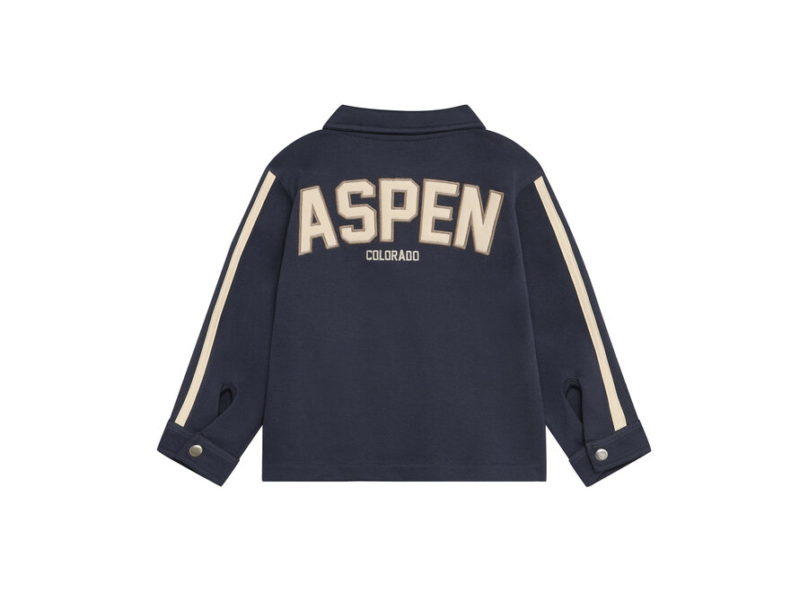 Shirt Jacket Backprint - Odyssey Gray